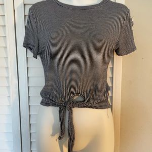 Size medium stripe tie shirt